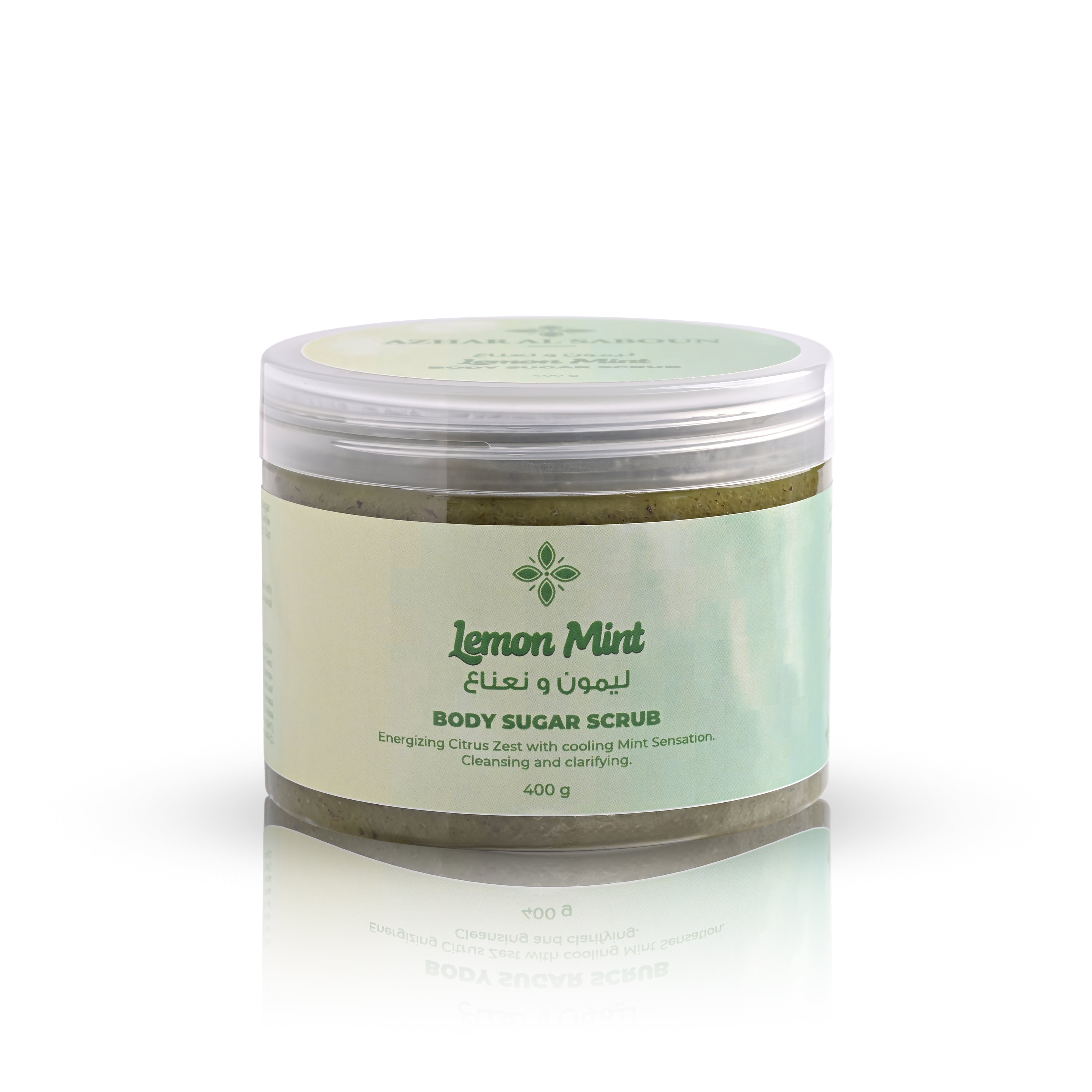 Lemon Mint Body Sugar Scrub 400g